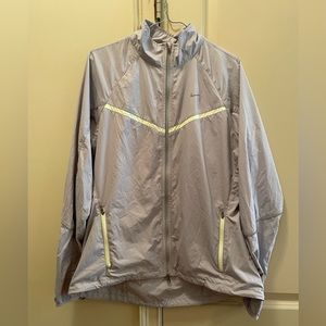 Light grey Nike windbreaker